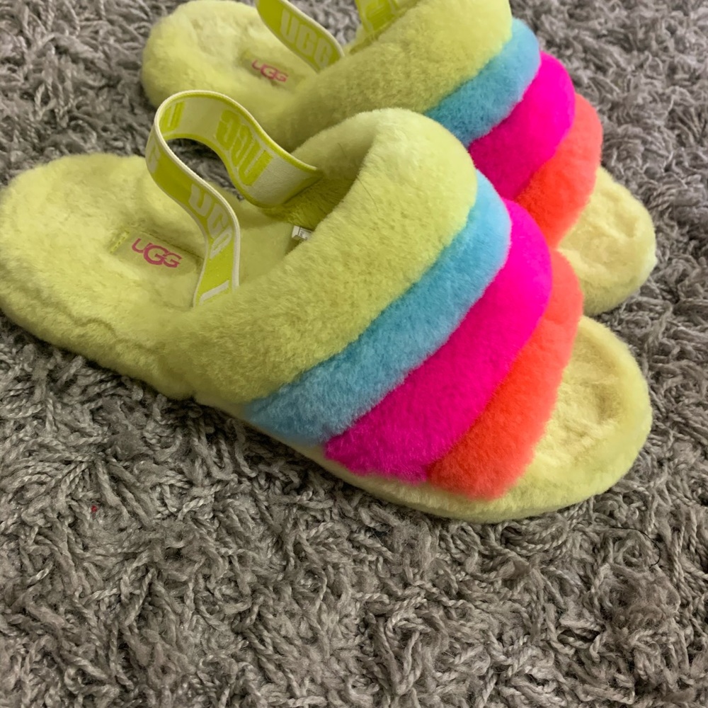 Ugg fluff Yeah slide (sandal) - Picture 7 of 10